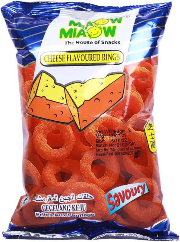 Miaow Cheese Rings