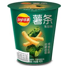 lays sticks seaweed flavor french fries cup 40g