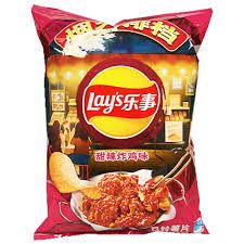 lay&#39;s sweet&amp;fried spicy chicken flavor