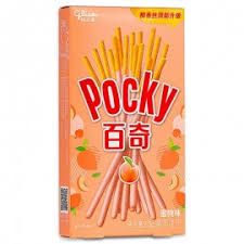 Pocky Peach Flavor Coated Biscuits Sticks 55g