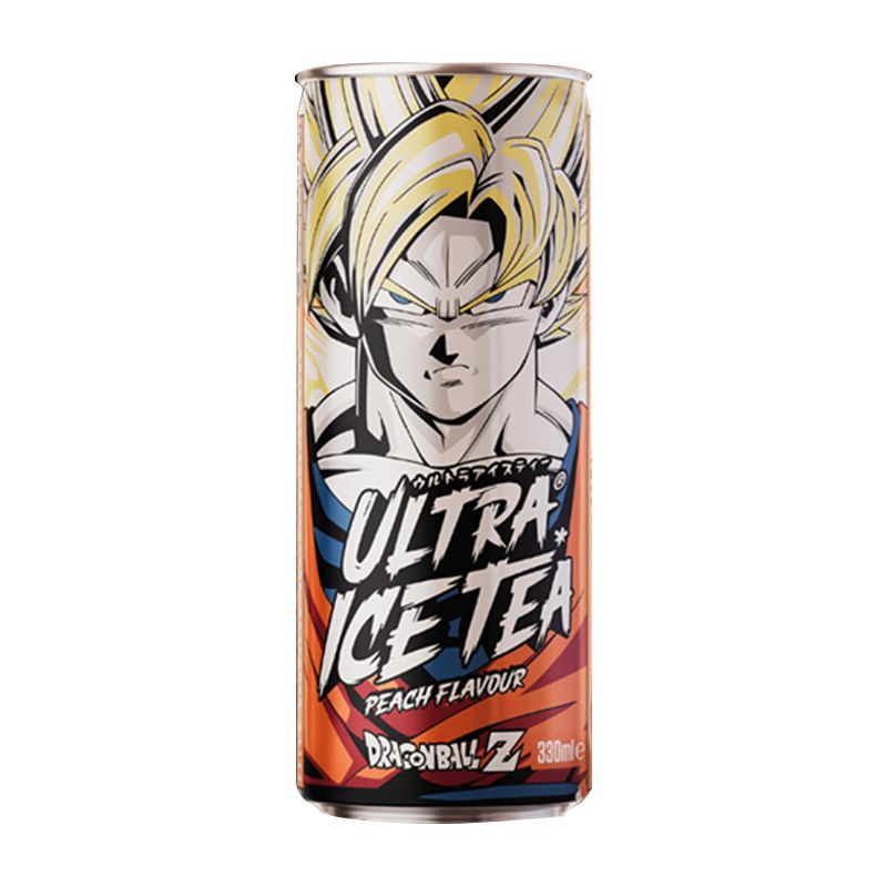 Ultra iced tea Goku sleek can