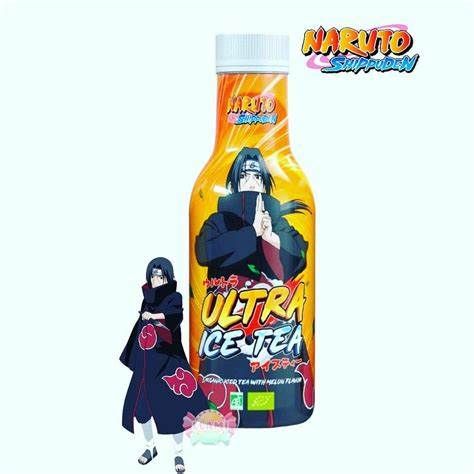 ULTRA ICE TEA-NARUTO-ITACHI PEACH - BOTTLE (500ml