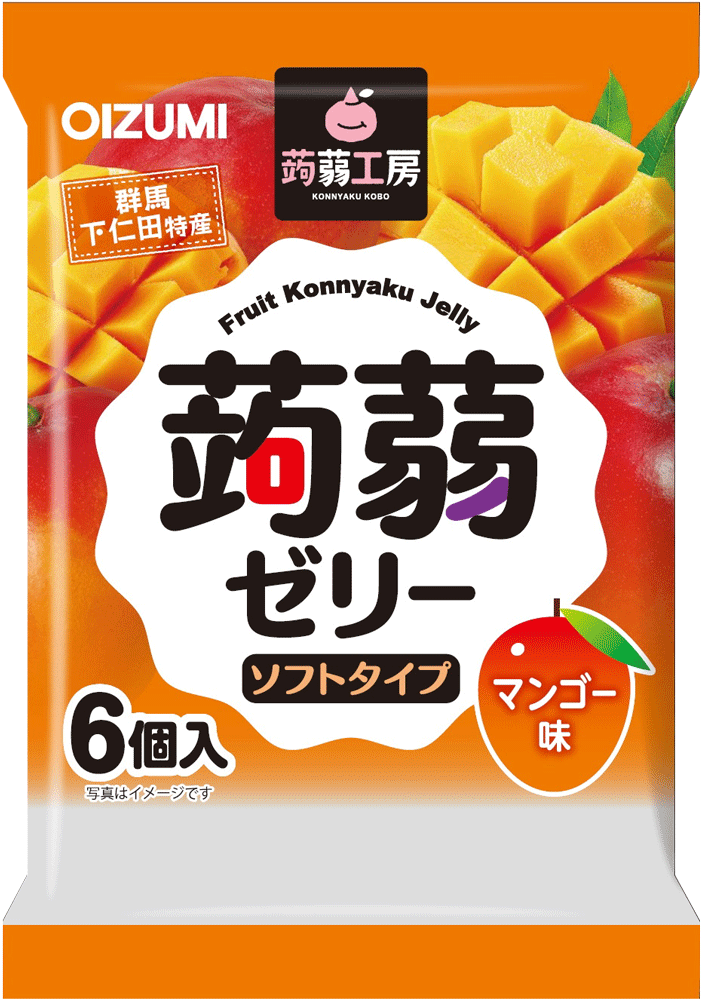 Konnyaku jelly Mango 106g