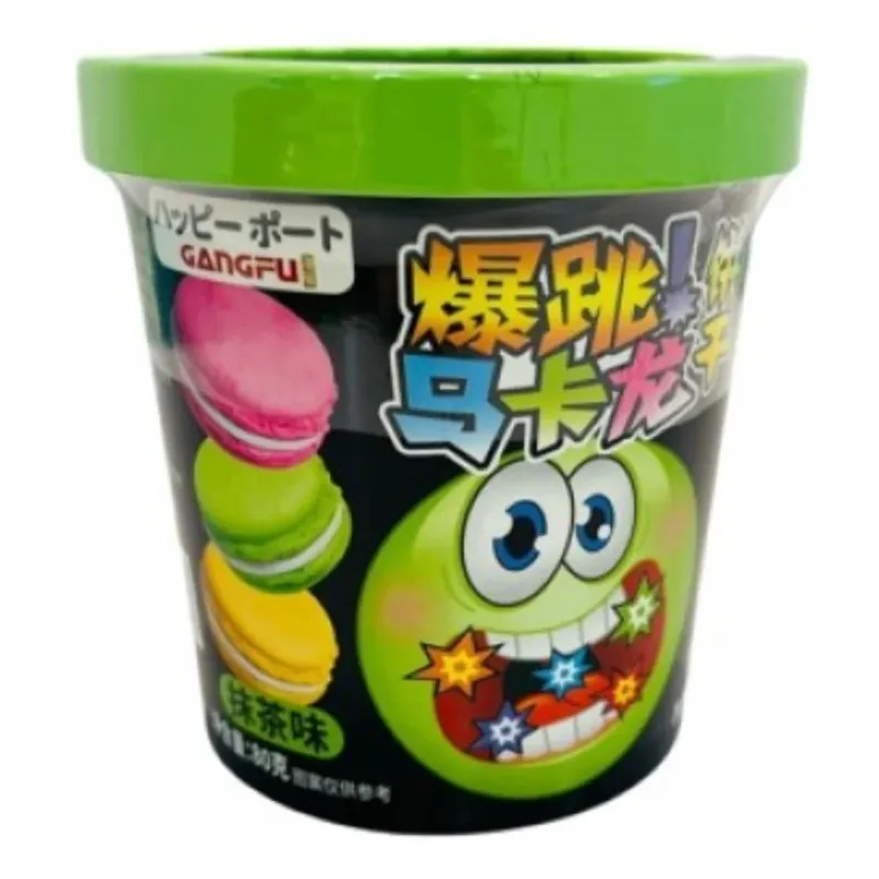 Gangfu Macaron Biscuits Matcha 80g