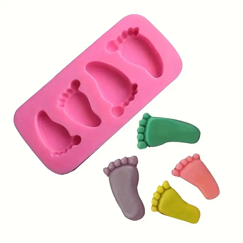 ​Moule à empreintes de pieds en silicone