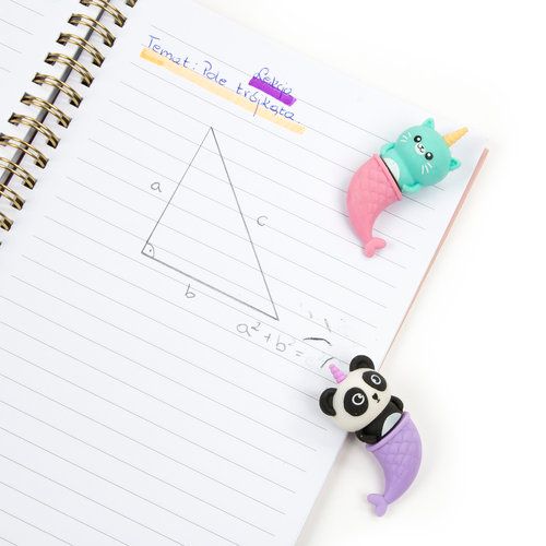 GOMAS DE BORRAR PERFUMADAS DE GATO Y PANDA