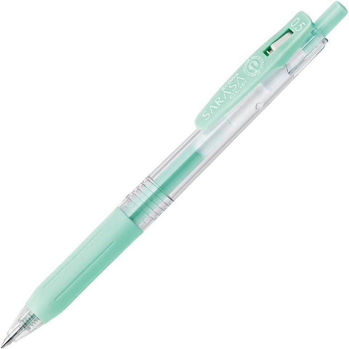 BOLIGRAFO ZEBRA SARASA GEL CLIP 0,5 MILK TURQUESA