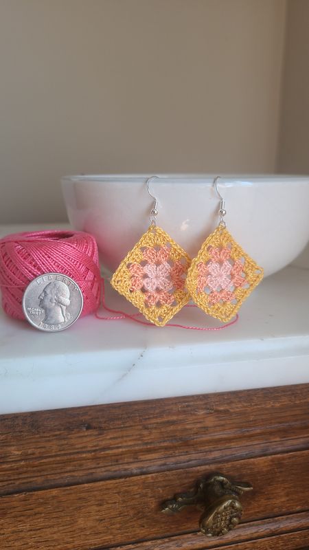 Classic Granny Square Earrings