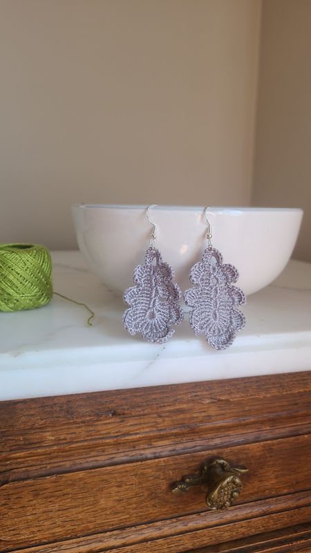 Oak Leaf Earrings