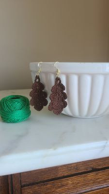 Oak Leaf Earrings