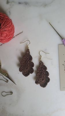 Oak Leaf Earrings