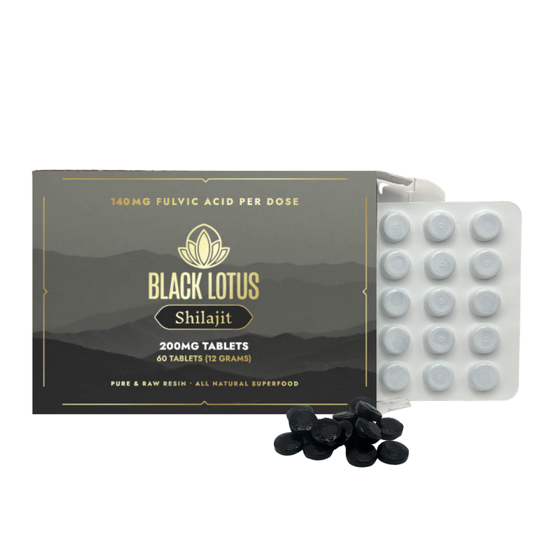 Black Lotus Shilajit Tablets