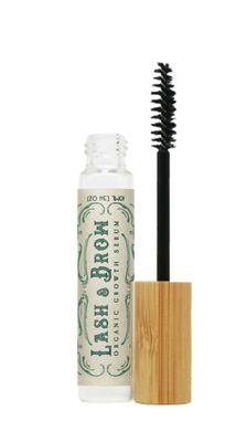 Organic Eyelash &amp; Brow Serum with Castor Oil 