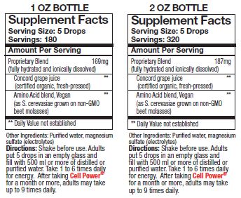 Positive Power Cell Power Cell Food