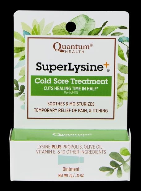 SuperLysine+® Ointment, Cold Sore Treatment 7g