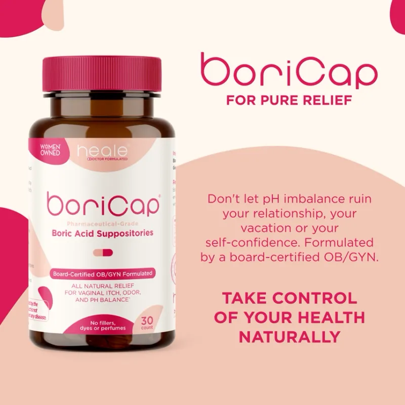 BoriCap Boric Acid Suppositories 30 count