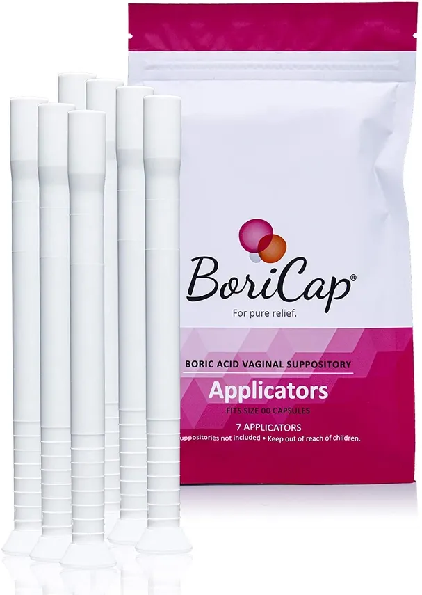 BoriCap Suppository Applicators 7 count