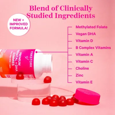 Premium Prenatal + DHA Gummies