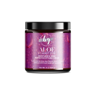 Beauty Gate Aloe &amp; Carrot Seed Moisturize &amp; Shine Protective 2 oz