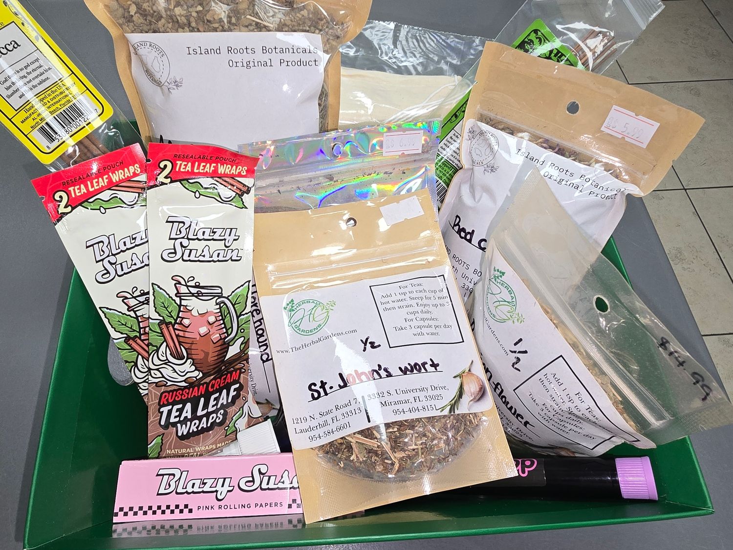 Have your tea and smoke it, too!