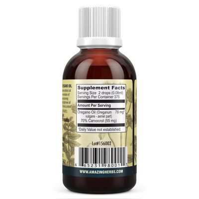 Amazing Herbs Oregano Oil 30 mL