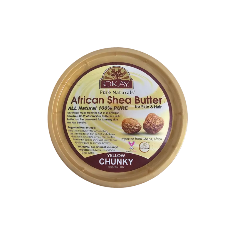 Shea Butter Yellow Chunky 10oz