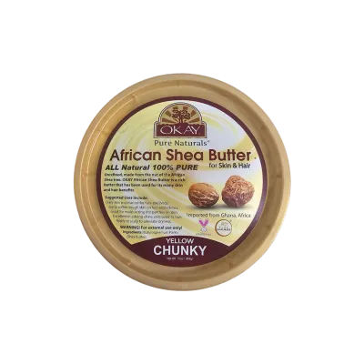 Shea Butter Yellow Chunky 10oz