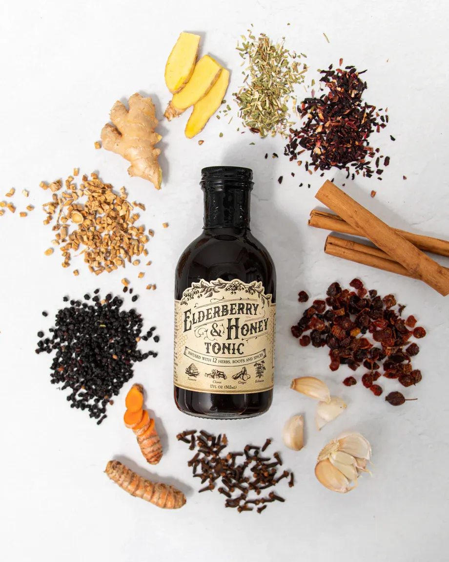 Elderberry &amp; Honey Tonic