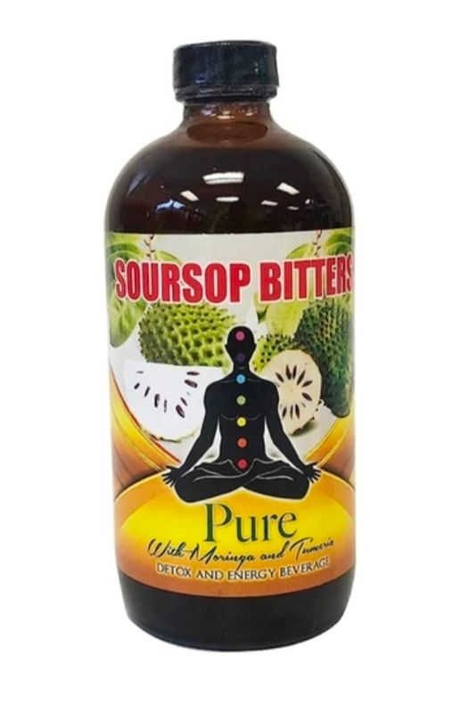 Soursop Bitters with Moringa and Turmeric 16oz