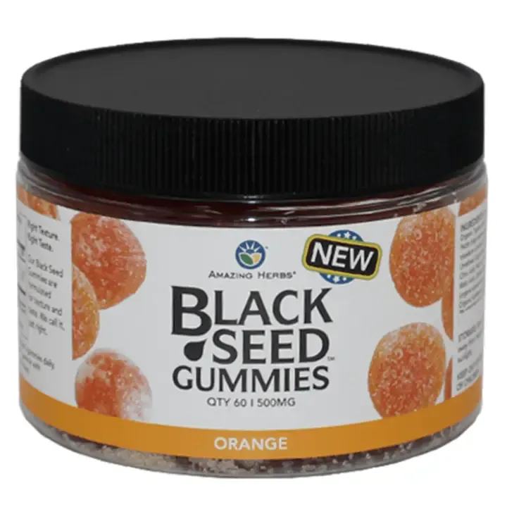 Black Seed Gummies Orange