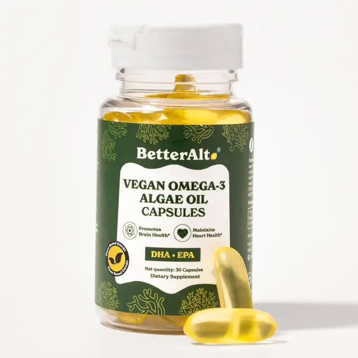 BetterAlt Vegan Omega-3 Softgel Capsules