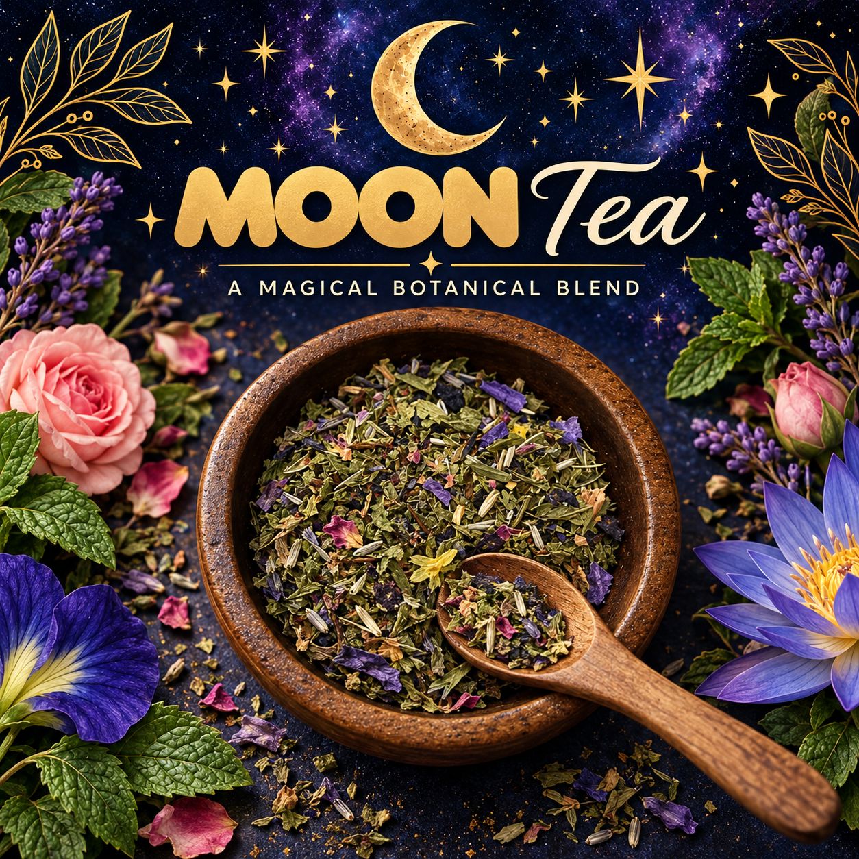 Moon Tea - Celestial Botanical Tea Blend