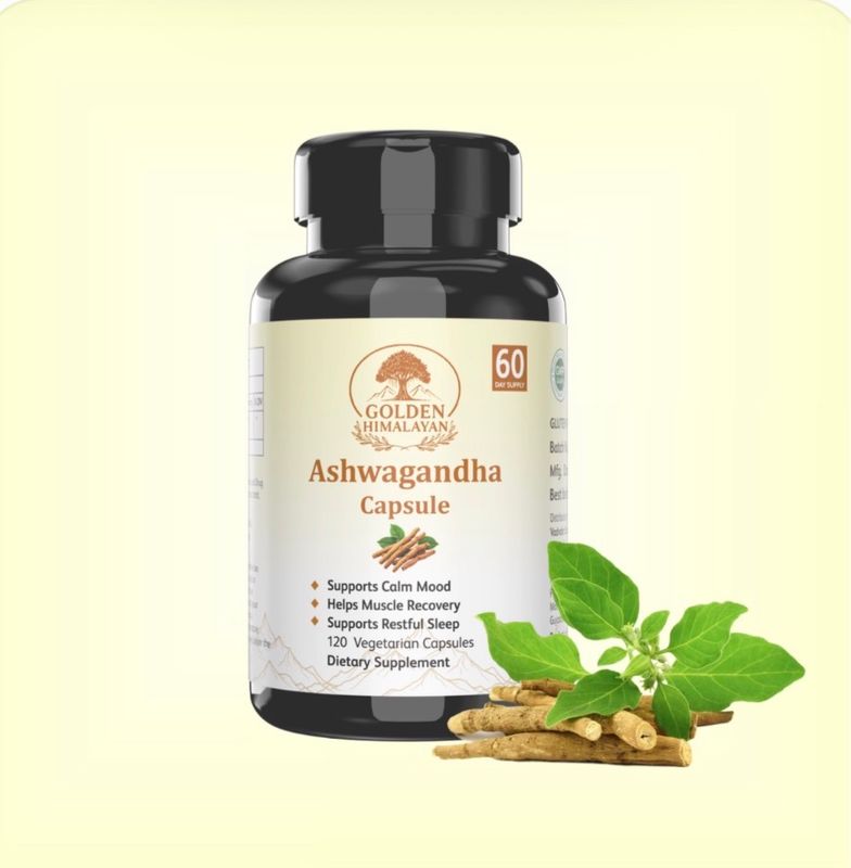 Ashwagandha Capsules | 700 mg 10 Vegetarian Capsules