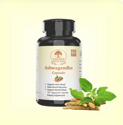 Ashwagandha Capsules | 700 mg 10 Vegetarian Capsules