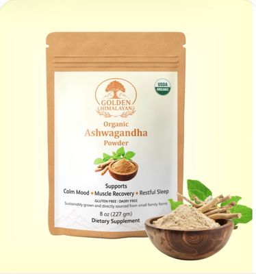 Organic Ashwagandha Powder 8oz