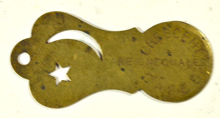 Crescent Watch Fob - Original - 1900&#39;s
