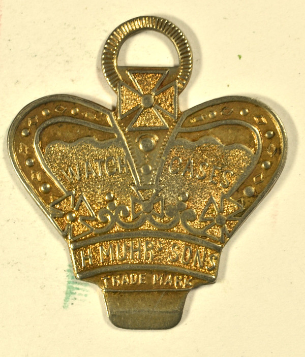 1893 Worlds Fair - H. MUHR &amp; SONS Watch Fob