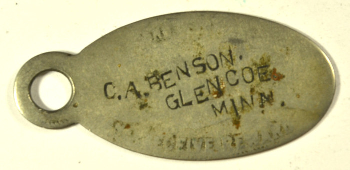 1900&#39;s Original Railroad Fob - CM &amp;ST P