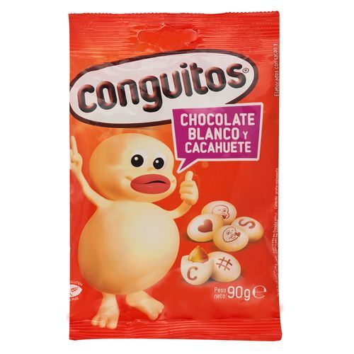 CONGUITOS BLANCO BOLSA 90G