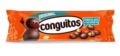 CONGUITOS NEGRO BOLSA 70G