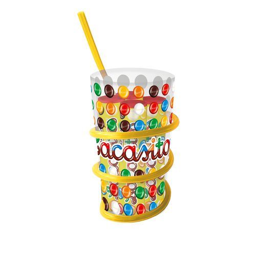 LACASITOS VASO PAJITA 4 TUBOS