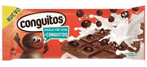 TABLETA CHOCOLECHE CONGUITOS 110G