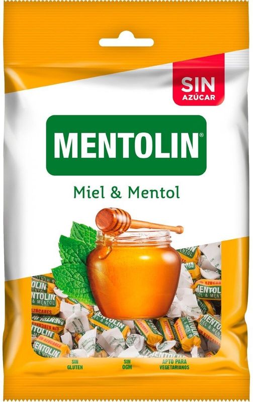 MENTOLIN MIEL MENTOL S/A BOLSA 100G