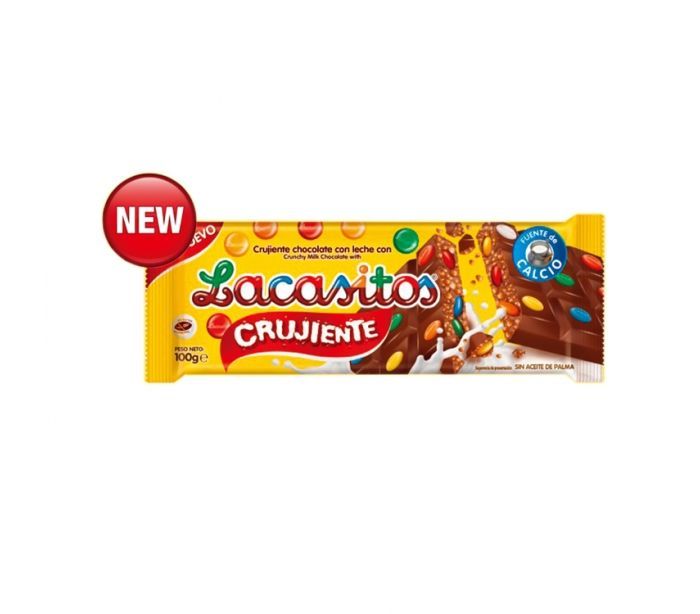 TABLETA LACASITOS CRUJIENTE 90G