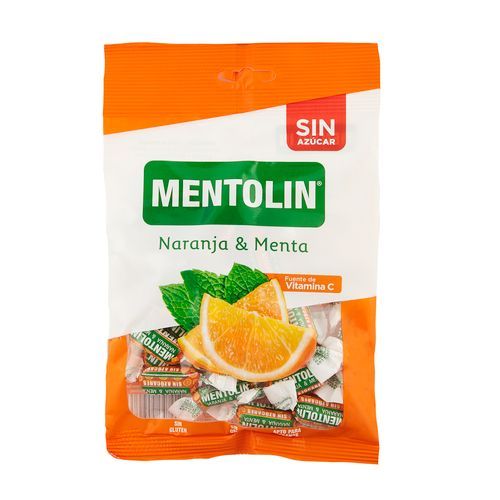 MENTOLIN NARANJA S/A BOLSA 100G