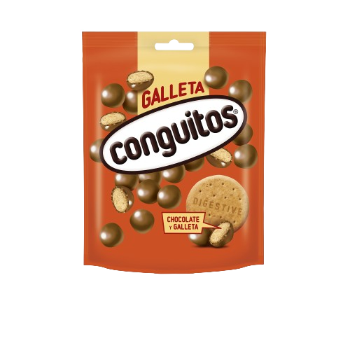 CONGUITOS GALLETA LECHE DOYPACK 120G
