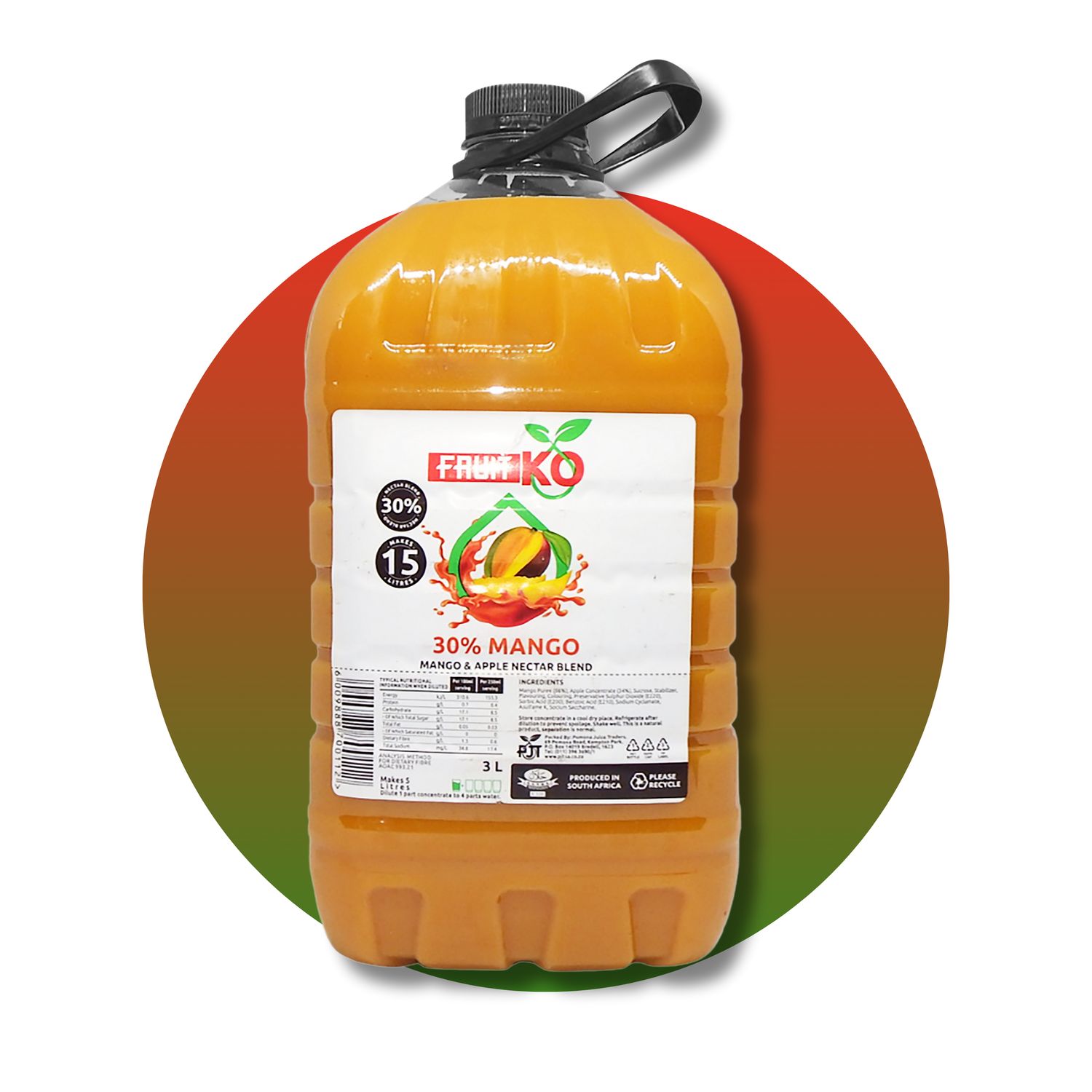 FruitKO - Nectar Range 3LT (4 Pack)