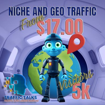 Niche and GEO Traffic - From 5k - 500k Visitors
