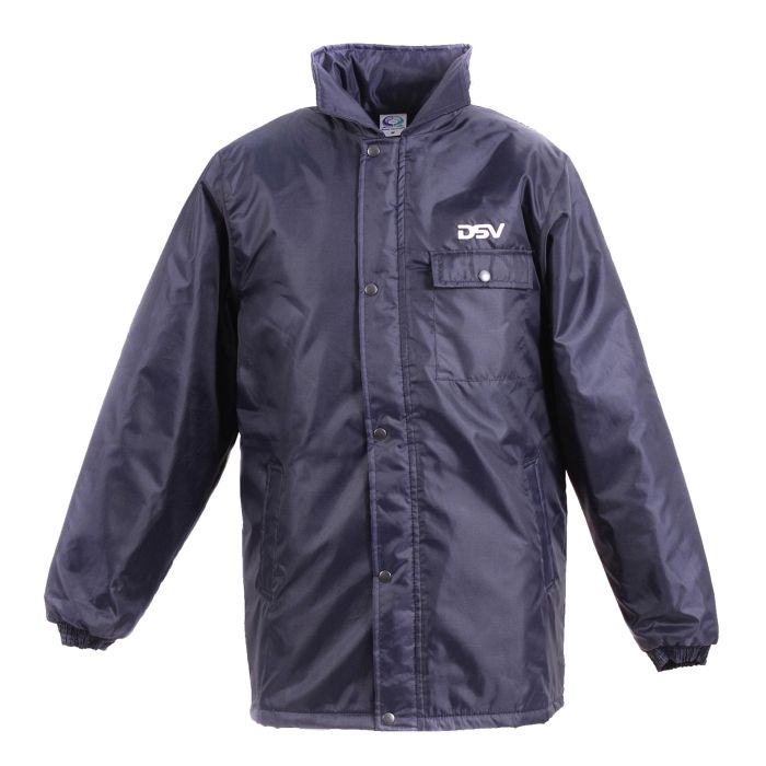 Men&#39;s Navy Oxford Nylon Padded Jacket