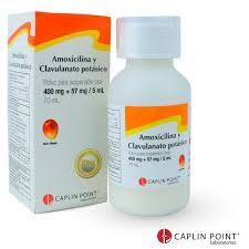 AMOXICILINA 400MG + 57 CLAVULANATO
